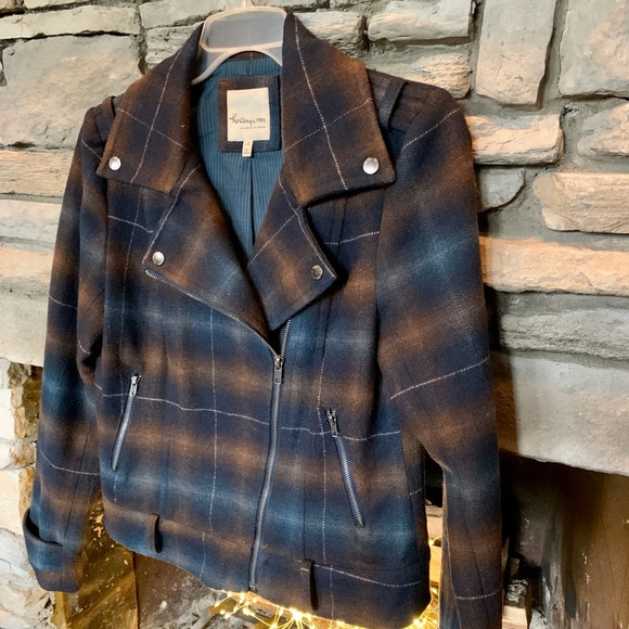 🍂 Beautiful 28% will zipper coat - Picture 1 of 5